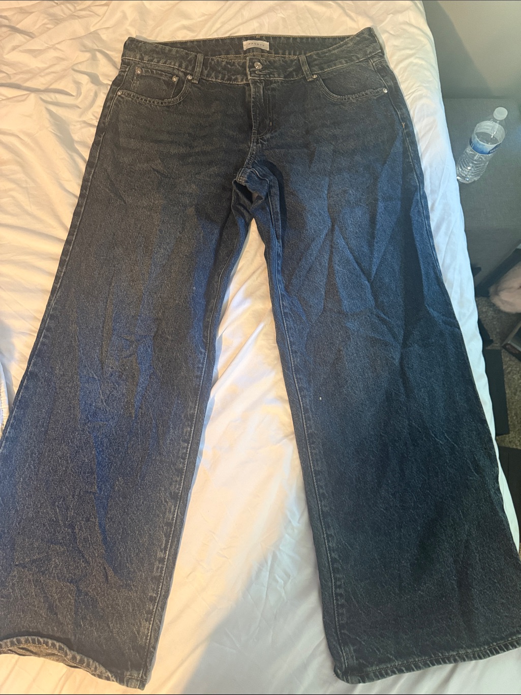 Pacsun Dark Blue Denim Jeans Wide Leg